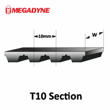 Megadyne Steel Corded Drive Belt